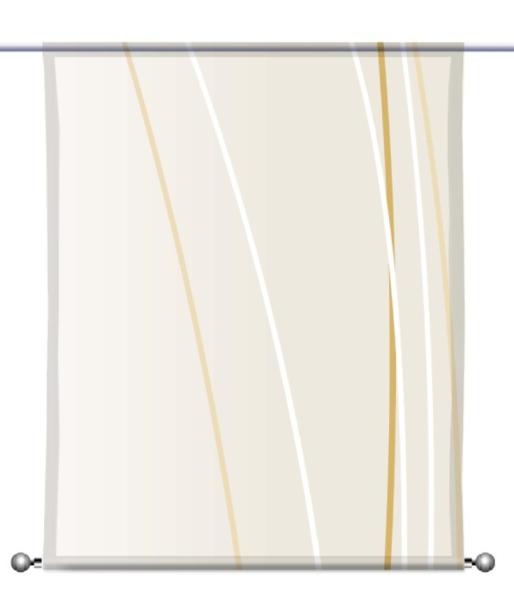 Linea tonegold vario dark rechts, Scheibenhänger eckig